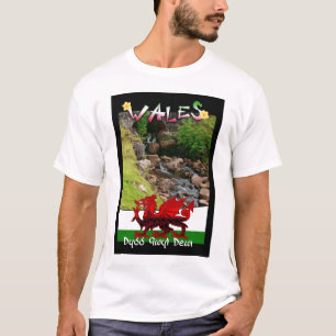 T-shirt Jour du Pays de Galles St David - Dydd Gwyl Dewi