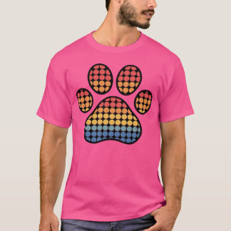 T-shirt Jour du point chien patte internationale journée d