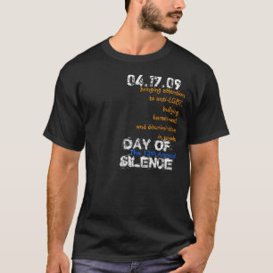 T-shirt Jour du silence 2009