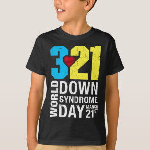 T-shirt Jour du syndrome de Down 21 mars Prise en charge d