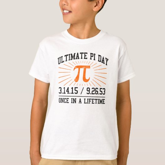 T-shirt Jour final 2015 de pi (Devant)