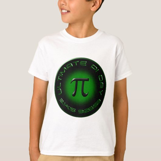 T-shirt Jour final 2015 de pi 3.14.15 9h26 : 53 (vert) (Devant)