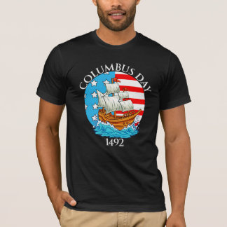 T-shirt jour heureux de Columbus