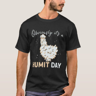 T-shirt Jour Humide de poulet de soie Ferme agricole Chino