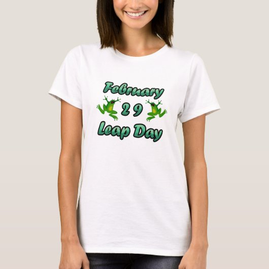 T-shirt Jour intercalaire 29 février (Devant)
