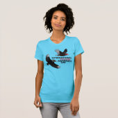 T-shirt Jour international de conscience de vautour (Devant entier)