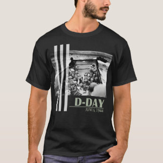 T-shirt Jour J 06 juin 1944 2ÈME GUERRE MONDIALE Normandie