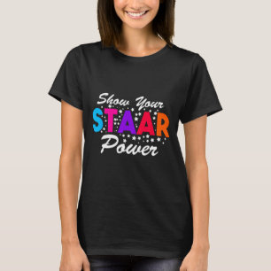 T-shirt Jour Montrez Votre Étudiant En Puissance Étoile Ét
