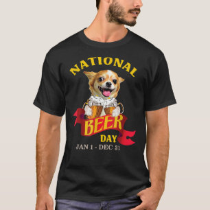 T-shirt Jour national de la bière du Chihuahua