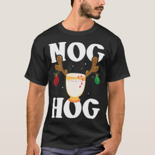 T-shirt Jour national des oeufs Nog Hog Nog Nog Christmas