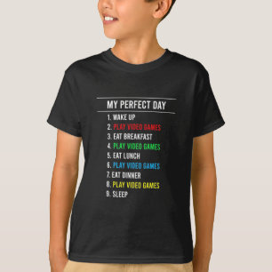 T-shirt Jour parfait du joueur