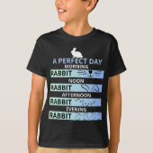T-shirt Jour parfait pour les amateurs de lapin - Lapin (Devant)