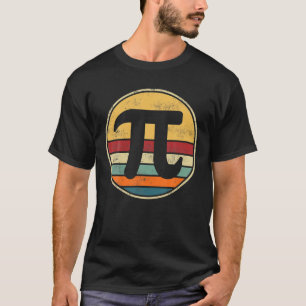 T-shirt Jour PI 2022 Math Lover Mathematics Retro Vintage