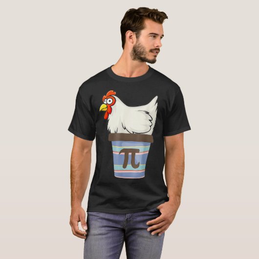 T-shirt Jour PI 2022 Math Lover Mathématiques Pot de poule (Devant entier)