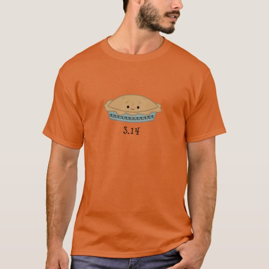 T-shirt Jour Pi 3.14 (Devant)