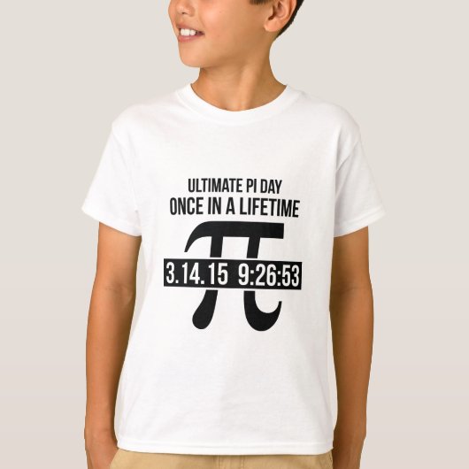 T-shirt Jour Pi Ultime (Devant)