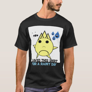 T-shirt Jour Pluvieux : Skullnskin Graphics