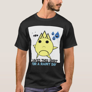 T-shirt Jour Pluvieux : Skullnskin Graphics