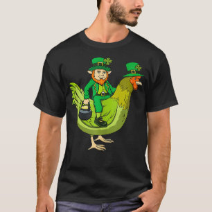 T-shirt Jour Saint-Patricks Jour du poulet Saint-Patricks