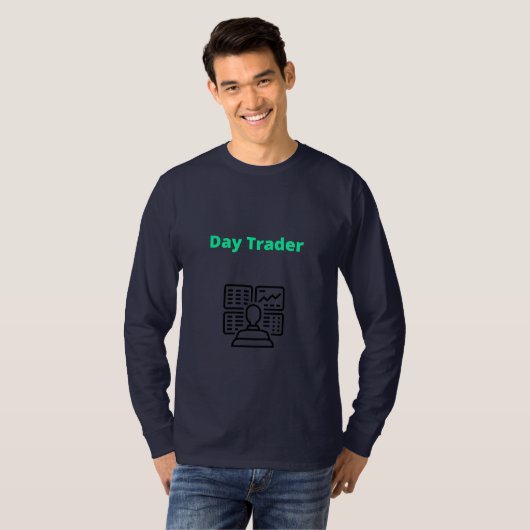 T-shirt Jour Trader - trader (Devant entier)