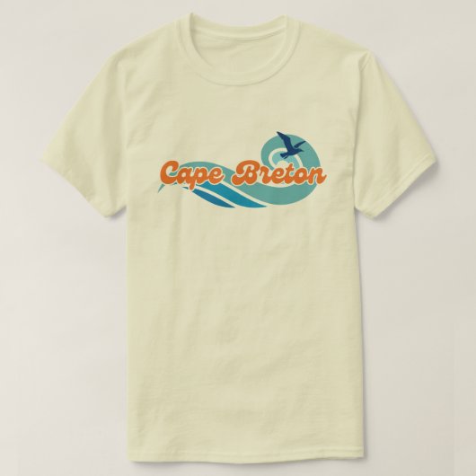 T-shirt Jourées ondulées Cape Breton Tee (Design devant)