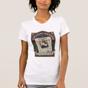 T-shirt Journal de l'Évangile de Jésus Journal chrétien F