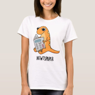 T-shirt Journal Drôle Jeu de journal