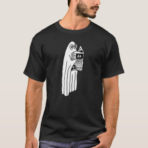 T-shirt Journal Ghost Reading