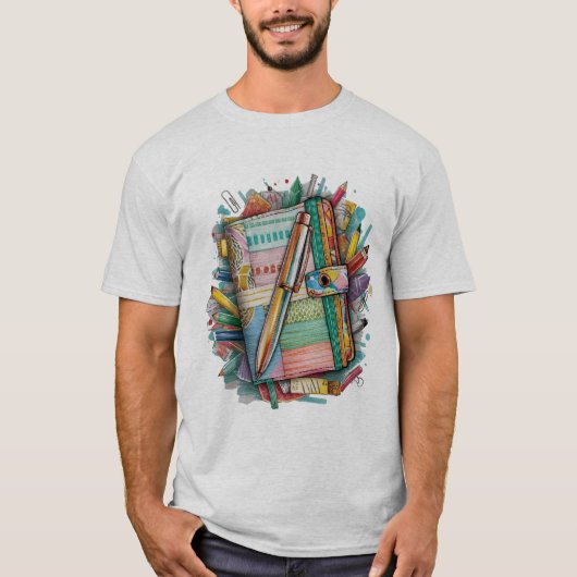 T-shirt Journalisation de la créativité (Devant)