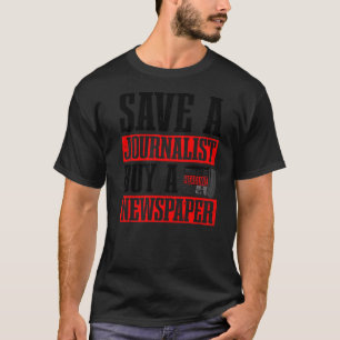 T-shirt Journalisme Pour Hommes Journalistes Journalistes