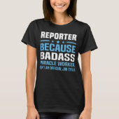 T-shirt Journaliste (Devant)