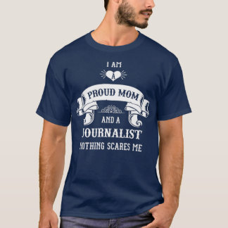 T-shirt Journaliste Fête de la mère mère