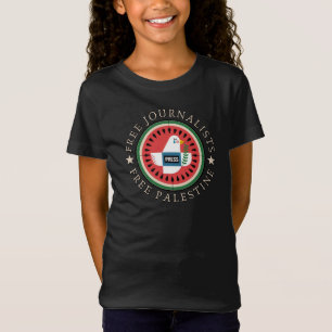T-Shirt Journalistes libres Libérez la Palestine
