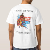 T-Shirt : Journée commémorative Honorer nos troupe (Dos)