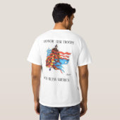 T-Shirt : Journée commémorative Honorer nos troupe (Dos entier)