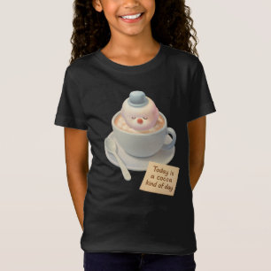 T-Shirt Journée de Chocolat Chaud : Art de Guimauve Bichon