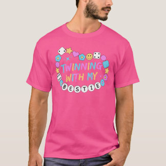 T-shirt Journée de gains jumelés amis gagnants avec ma mei