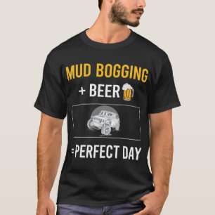 T-shirt Journée de la bière Mud Bogging Mudding