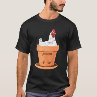 T-shirt Journée de la tarte au poulet Pi Prof de maths Étu