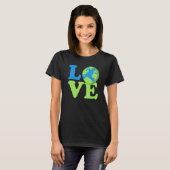 T-shirt Journée de la Terre Écologie Environnement Écologi (Devant entier)