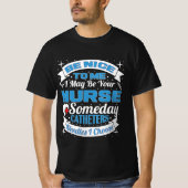 T-shirt Journée de l'infirmière et infirmière (Devant)