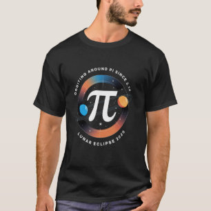 T-shirt Journée de Pi drôle Math & Éclipse Lunaire Totale