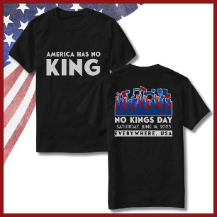 T-shirt Journée de protestation sans roi le 14 juin 2025