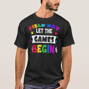 T-shirt Journée De Terrain De L'École Primaire Laisser Les