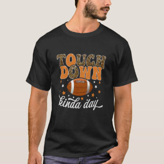 T-shirt Journee de touchdown de football Match de football