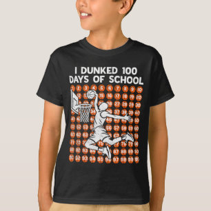 T-shirt Journée d'école hilarante 100 jours j'ai fait un d