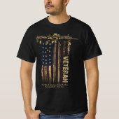 T-shirt journée des anciens combattants avec drapeau améri (Devant)