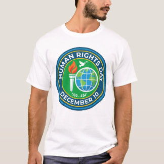 T-shirt Journée des droits de l'homme 10 décembre Globe To