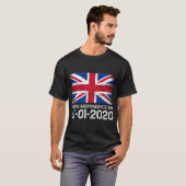 T-shirt Journée du Brexit 2020 (Devant entier)