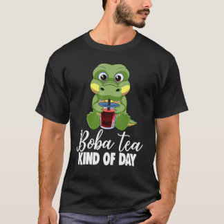 T-shirt Journee du Bubble Tea Chats & Bubble Tea  Femmes B